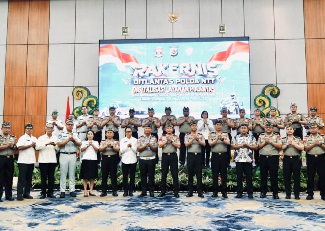 Jasa Raharja Perkuat Sinergi dengan Polda NTT dalam Rakernis Fungsi Teknis Lalu Lintas Tahun 2026