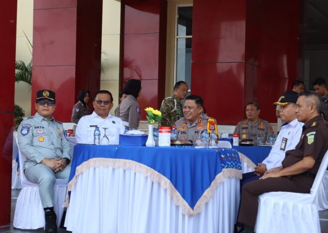 Kakanwil Jasa Raharja Sulawesi Tengah Hadiri Apel Gelar Pasukan Operasi Patuh Tinombala 2026 di Polda Sulteng