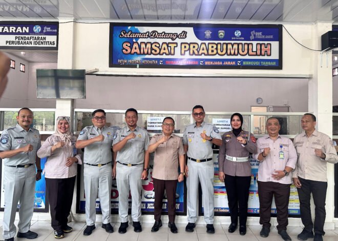 Koordinasi Sinergi Jasa Raharja Dan Samsat Prabumulih Optimalisasi Program Pemutihan PKB