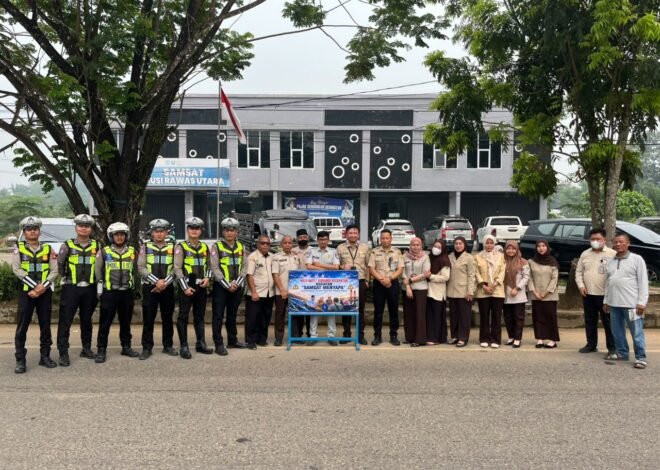Tim Samsat Muratara Gelar Samsat Menyapa, Mendorong Taat PKB Dan Tertib Berlalu Lintas
