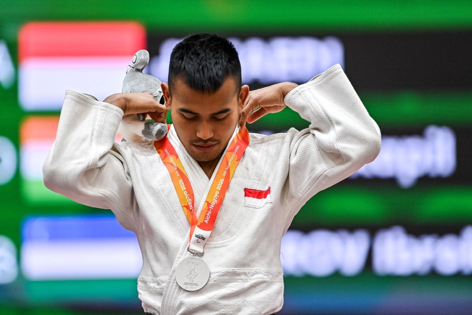 Tampil di Kelas J1-70 Kg, Junaedi Bawa Pulang Perak Asian Para Games 2026