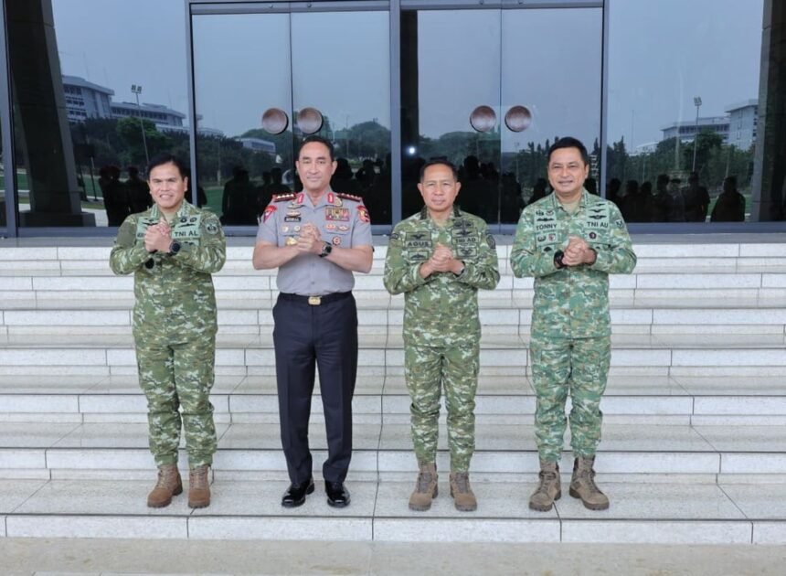 Kapolri Bertemu Panglima TNI, Sinergi Pemberantasan Kejahatan Jadi Fokus Utama