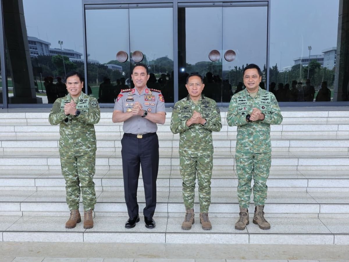 Kapolri Bertemu Panglima TNI, Sinergi Pemberantasan Kejahatan Jadi Fokus Utama