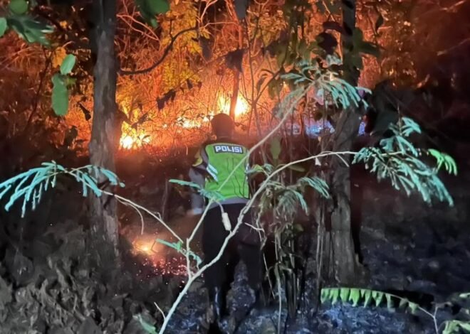 Kebakaran Lahan 1 Hektare di Kebumen Berhasil Dipadamkan Tim Gabungan