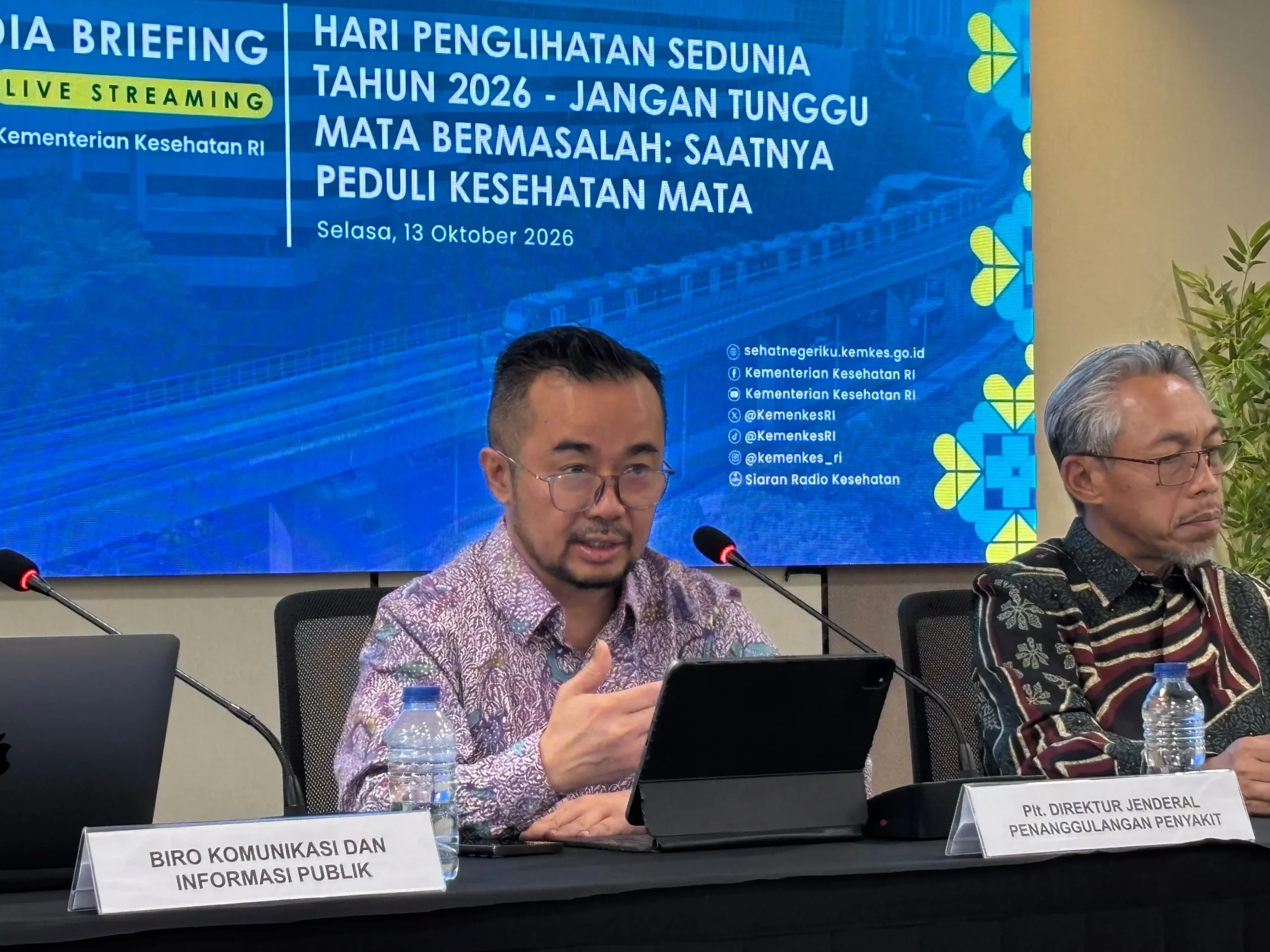 Kemenkes Tekankan Pemeriksaan Mata Anak dan Deteksi Dini Gangguan Penglihatan