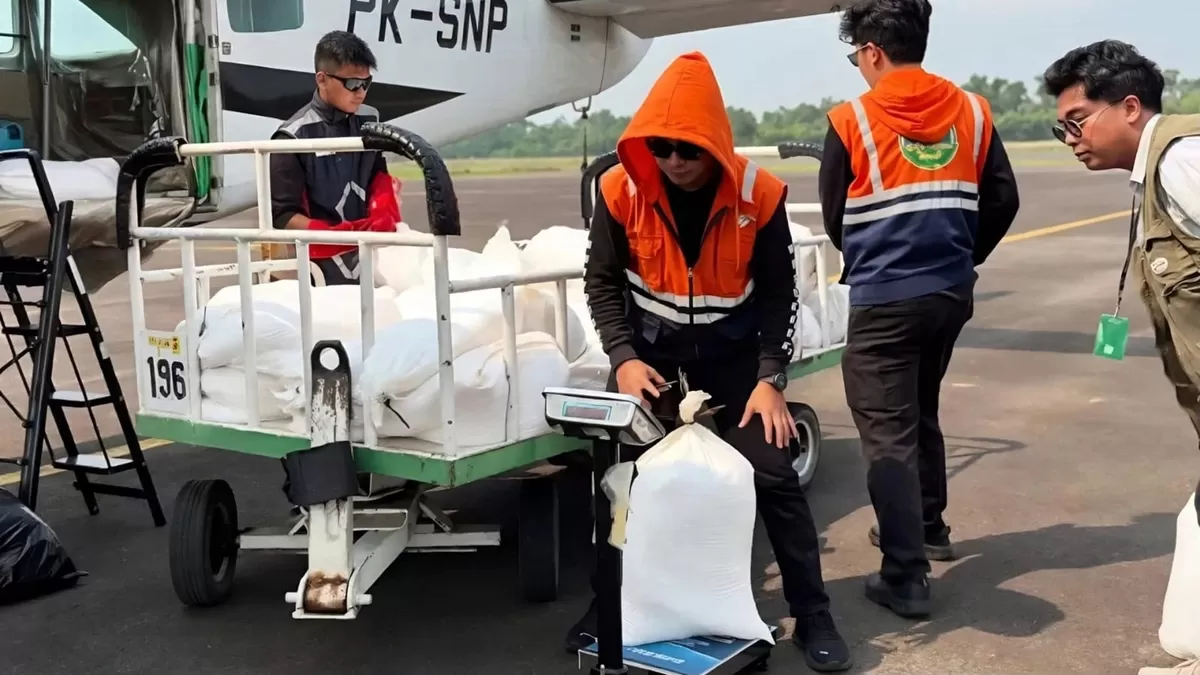 Tekan Kabut Asap Karhutla, Sumsel Evaluasi Penyemaian Dry Ice Setiap Hari