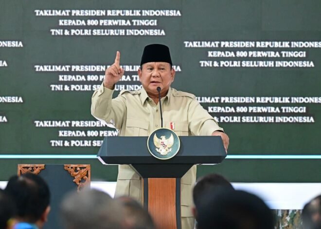 Tantangan Keamanan Makin Kompleks, Prabowo Dorong Penguatan TNI-Polri