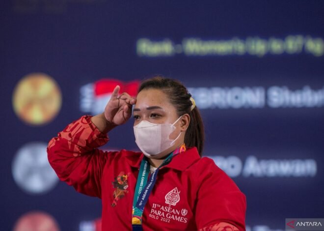 Atlet Indonesia Shebrioni Sumbang Medali Perunggu di Asian Para Games 2026