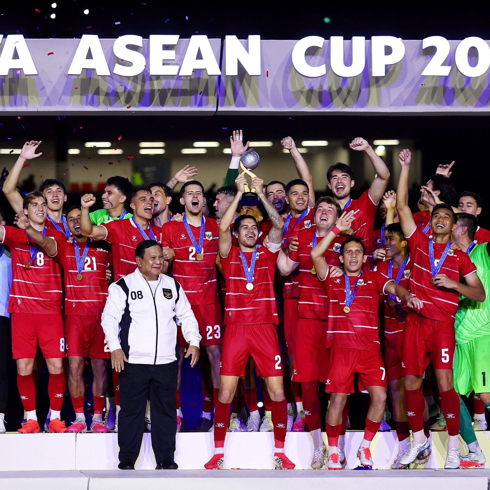 Prabowo Bangga Timnas Indonesia Juara, Urusan Bonus Diserahkan ke PSSI