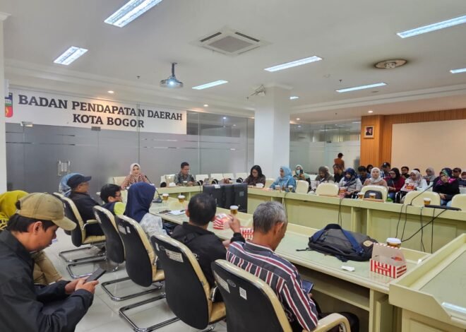 Jasa Raharja Bogor Sinergitas Optimalisasi Penelusuran KTMDU dan KBMDU melalui Rapat Evaluasi Samsat Kota Bogor