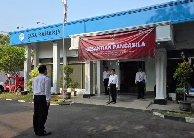 Perkuat Semangat dan Nilai Pancasila, PT Jasa Raharja (Persero) Cabang Cirebon Gelar Upacara Peringatan Hari Kesaktian Pancasila