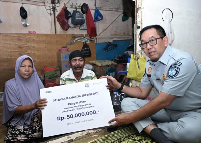 Jasa Raharja Terus Bergerak, Tiga Ahli Waris Korban KM Virgo Terima Santunan di Jawa Timur