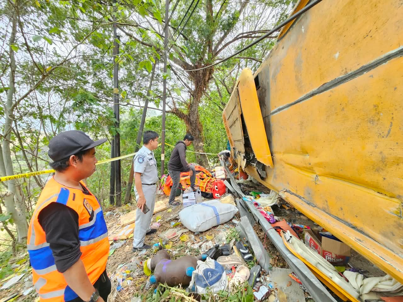 Jasa Raharja Cabang Mamuju Bergerak Cepat Pastikan Keterjaminan Korban Kecelakaan Tunggal Bus Neo Trans di Mamuju