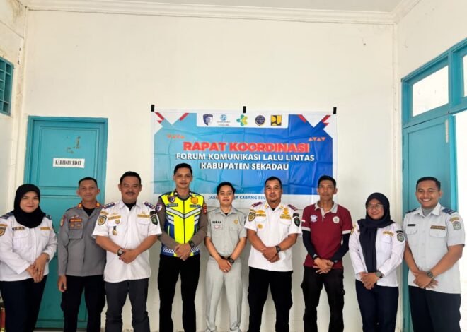 Antisipasi Risiko Kecelakaan, Jasa Raharja Sintang dan Stakeholder Koordinasikan Langkah Keselamatan di Sekadau