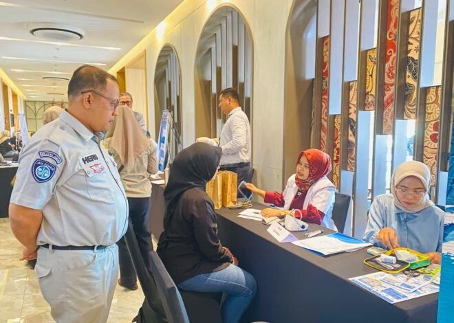 Jasa Raharja Cabang Indramayu Gelar Pelayanan Kesehatan Gratis dalam Rangka Hits dan Gebyar Pajak Vol. II