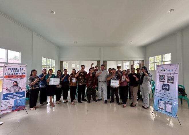 Tanamkan Kesadaran Sejak Dini, Jasa Raharja Singkawang Perkuat Program Pengajar Peduli di Samalantan