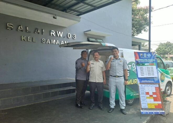 Samsat Keris Layani Warga di Balai RW 03 Kelurahan Samaan Kota Malang
