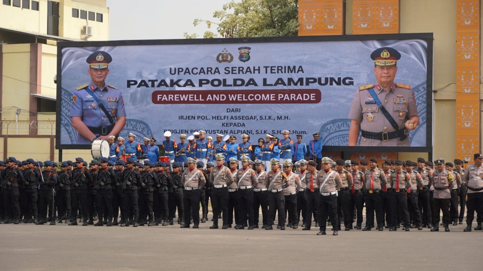 Hadiri Serah Terima Pataka Polda Lampung, Jasa Raharja Lampung Perkuat Sinergi Keselamatan