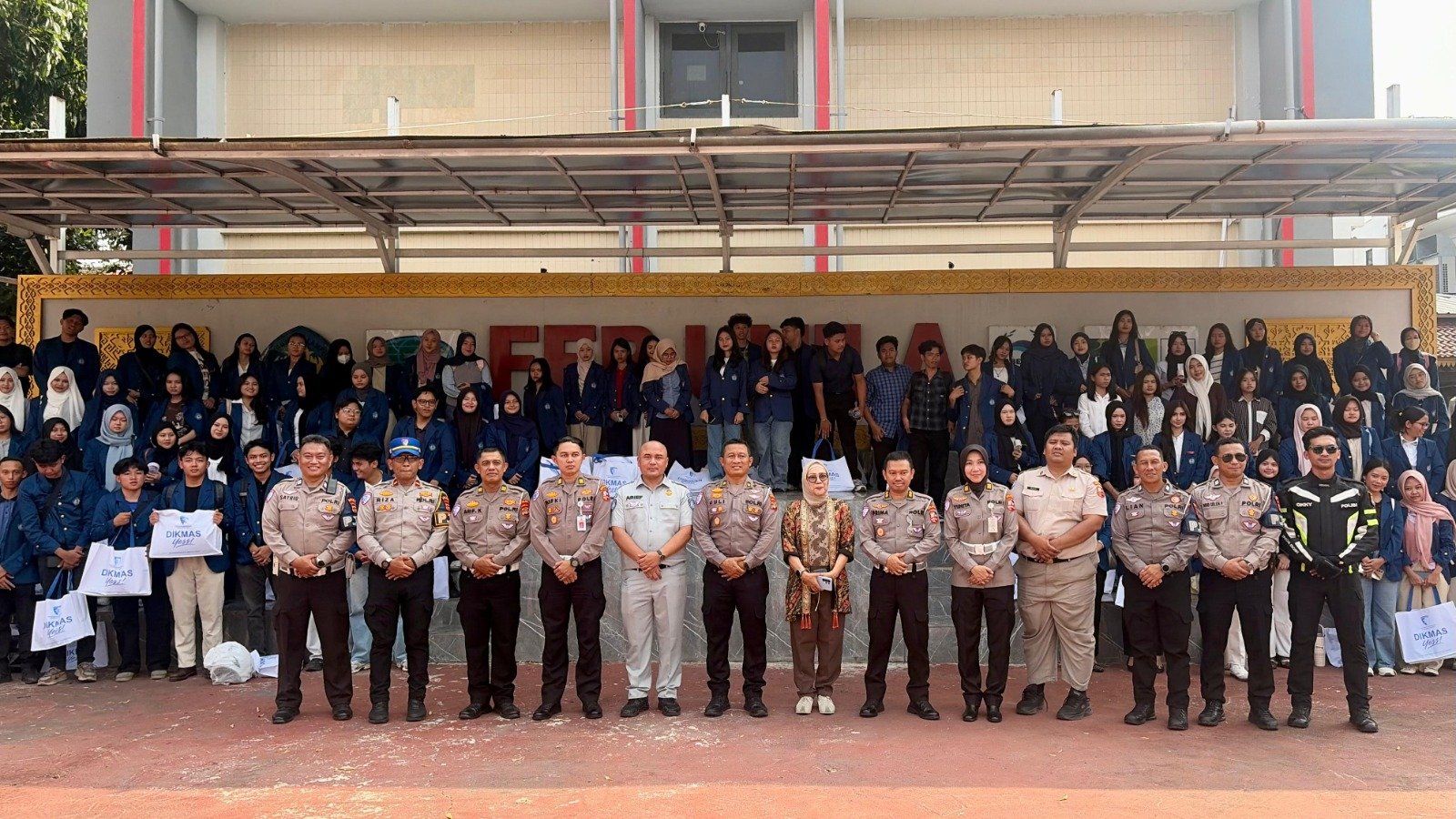 Libatkan 125 Mahasiswa Unila, Jasa Raharja Lampung Perkuat Edukasi Keselamatan Berlalu Lintas