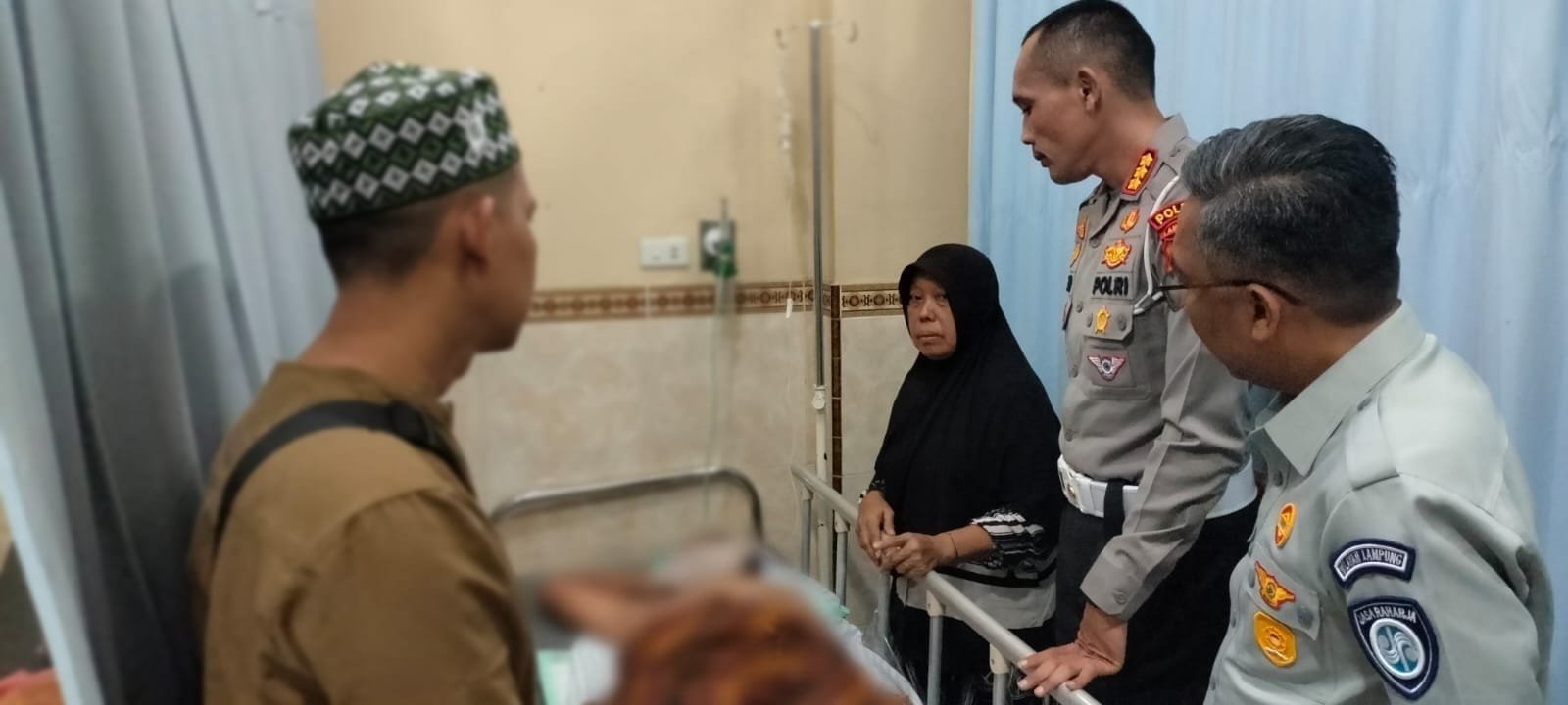 Jasa Raharja Gerak Cepat Berikan Pelayanan kepada Korban Kecelakaan Minibus di Tol Terpeka Tulang Bawang Barat