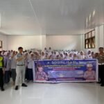 PT Jasa Raharja (Persero) Cabang Parepare Melaksanakan Sosialisasi Operasi Keselamatan Pallawa Bersama Satlantas dan Dinas Perhubungan di SMA Muhammadiyah Enrekang