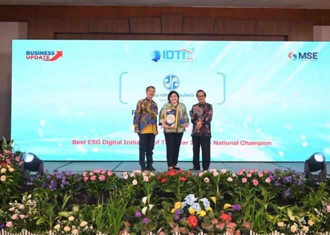 Perkuat Transformasi Digital dan ESG, Jasaraharja Putera Raih Dua Penghargaan IDTI Awards 2026