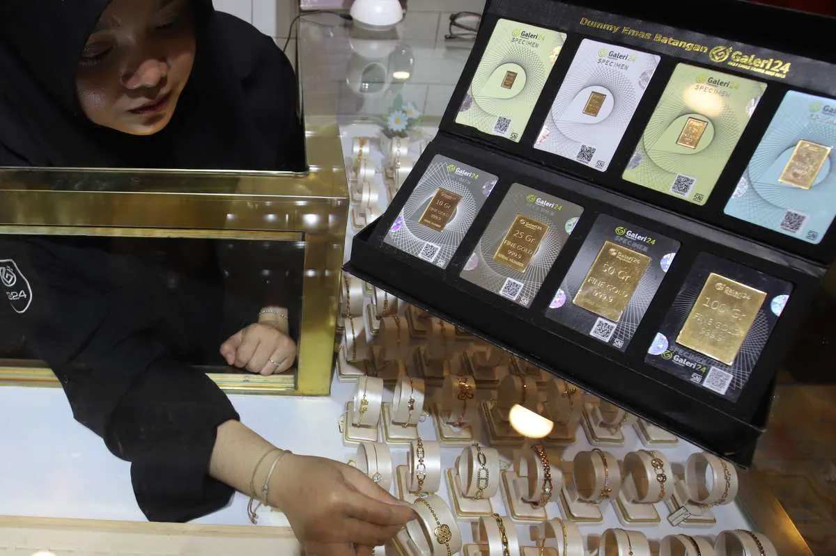 Harga Emas Galeri24, Antam, dan UBS Turun Serentak, Ini Daftar Terbarunya